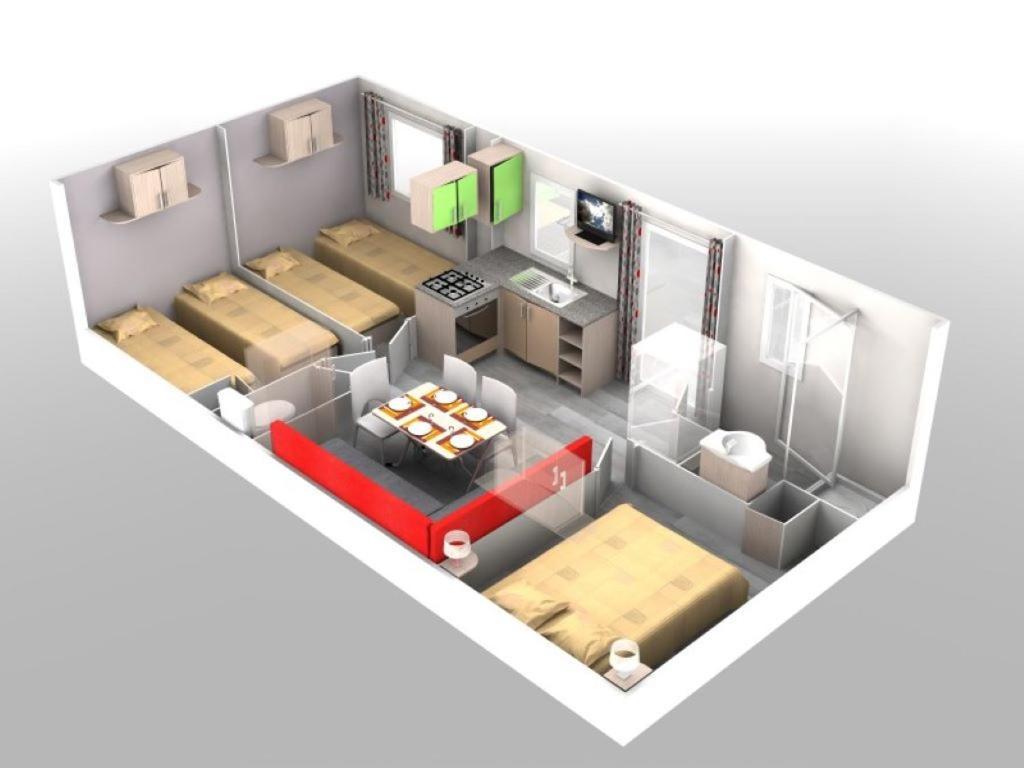 Mobilhome Chez Sylvie Au Camping De Pujol Argelès-sur-Mer Kültér fotó